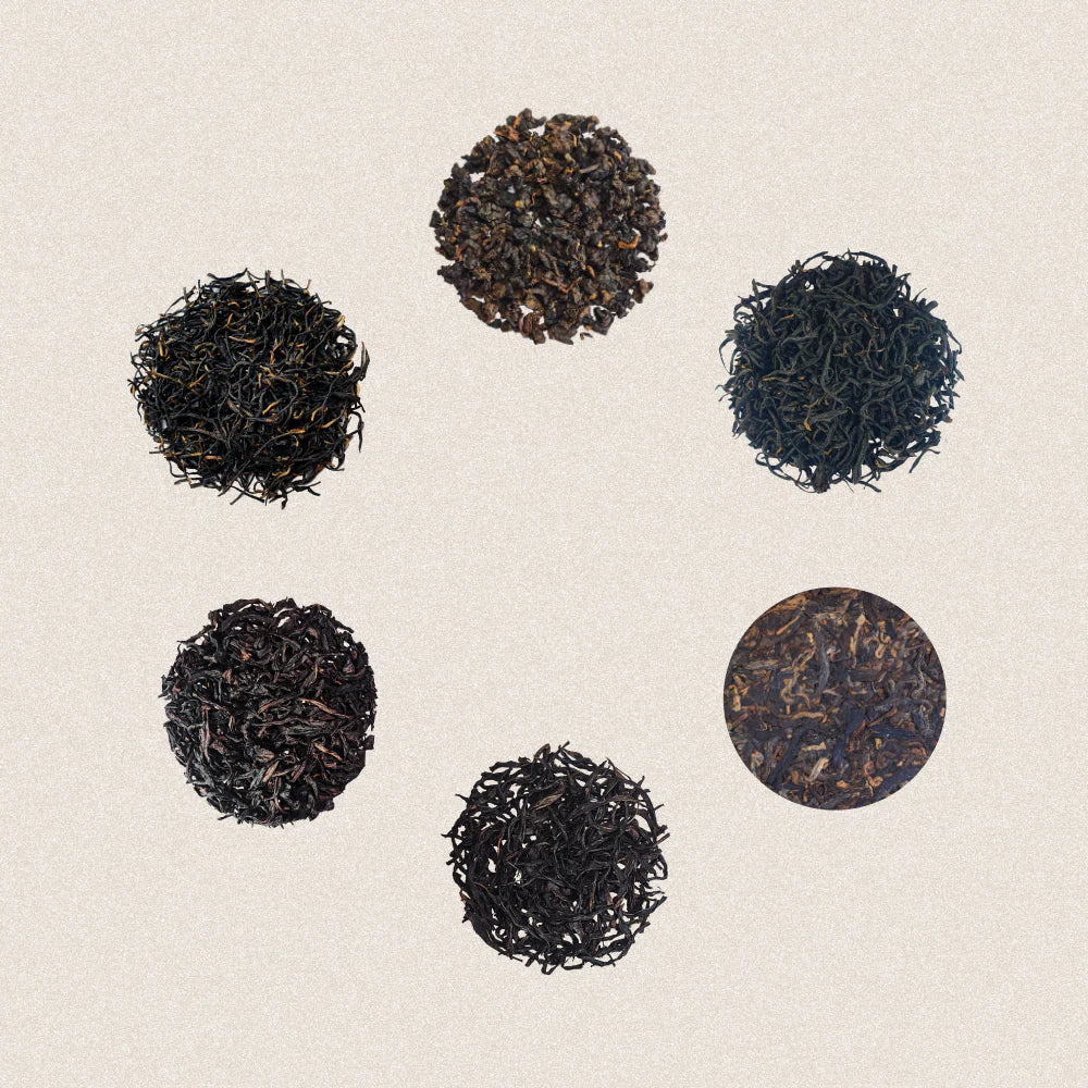 דצמבר 3 - ערכת סוגי תה כהים