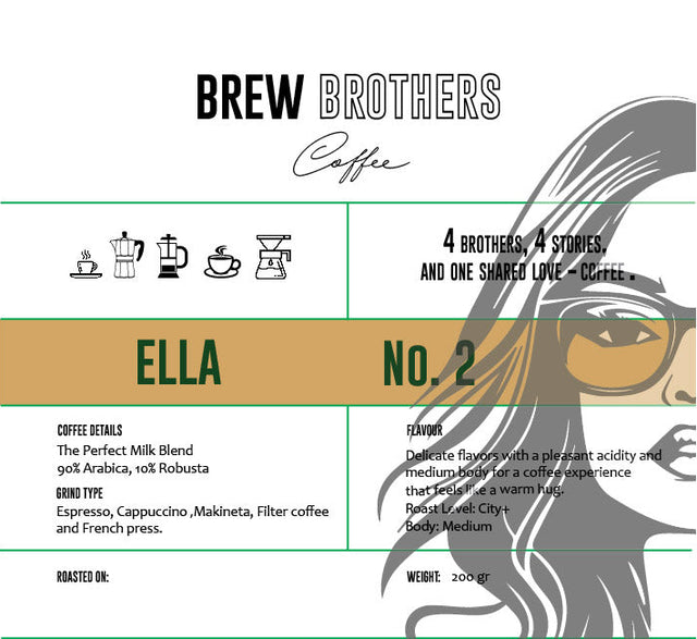 נובמבר 2 - ELLA - NO.2 תערובת מושלמת לחלב