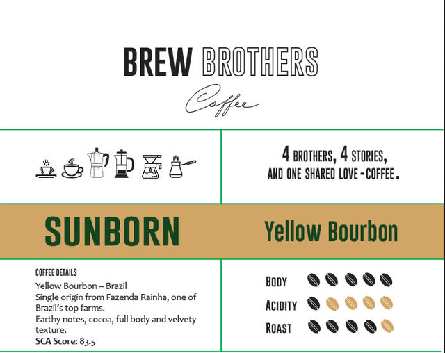 נובמבר 2 - Yellow Bourbon -פולי קפה ברזיל